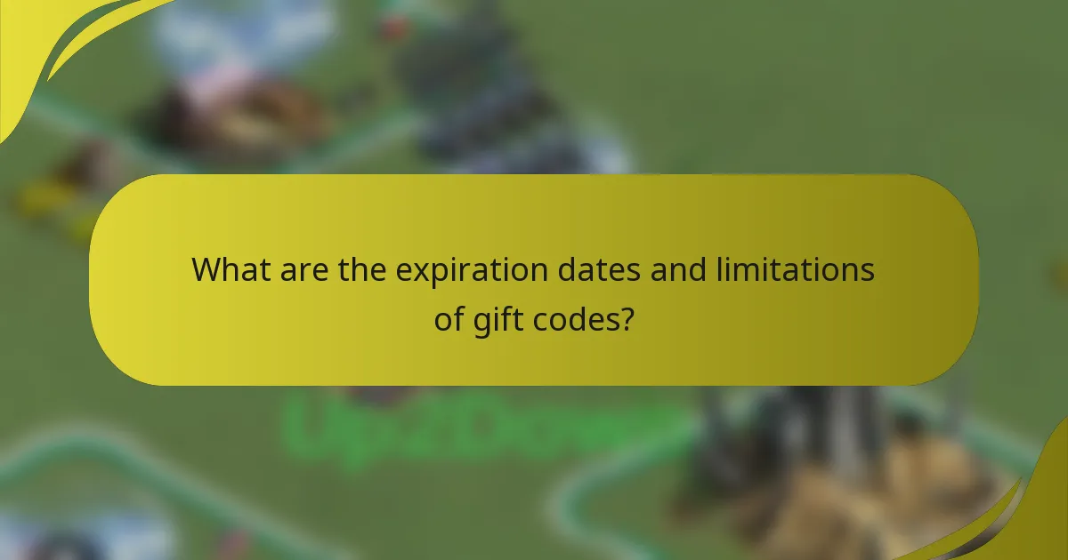 What are the expiration dates and limitations of gift codes?